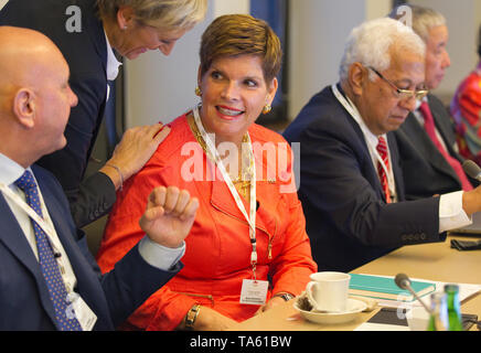 Lausanne, Suisse. 22 mai, 2019. Lausanne, Suisse - le 22 mai 2019 : Le Comité International Olympique, CIO, réunion du bureau exécutif avec Nicole Hoevertsz | Conditions de crédit dans le monde entier : dpa/Alamy Live News Banque D'Images