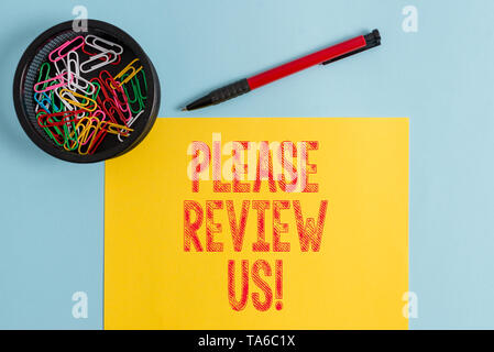 Inscrivez-texte montrant Veuillez consulter nous. Photo d'entreprise situation texte ou système est l'examen formel de l'autorité en montrant Banque D'Images