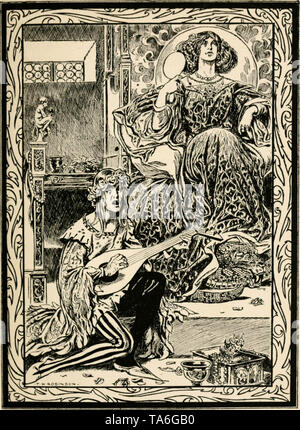 'Una et la Croix-Rouge, chevalier et d'autres contes de Spenser's Faery Queene ;' (1905) Banque D'Images