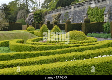 Les beaux jardins de Balcarres, Maison Colinsburgh, Fife, Scotland, mai 2019. Banque D'Images