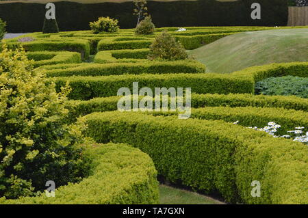 Les beaux jardins de Balcarres, Maison Colinsburgh, Fife, Scotland, mai 2019. Banque D'Images