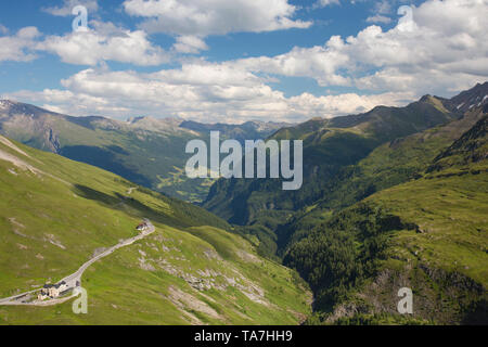 Moelltal Valle. Parc National du Haut Tauern, Carinthie, Autriche Banque D'Images