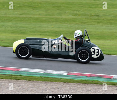 Chris Phillips, Cooper Bristol Mk2 6/53, Nuvolari & Trophées Ascari pour le pré-61 Moteur avant, voitures de Grand Prix Donington Festival historique, mai 2019, m Banque D'Images