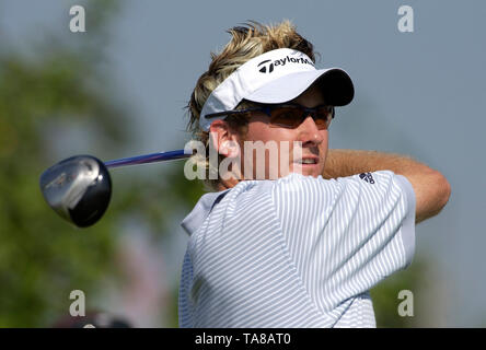 Gut LŠrchenhof à Pulheim, près de Cologne, Allemagne 19.9.2003, Golf : Linde German Masters tournament --- Ian Poulter (FRA) Banque D'Images