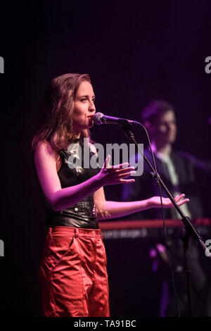 Alice Merton a présenté son premier album 'Mint' à l'Auditorium Parco della Musica à Rome. Banque D'Images