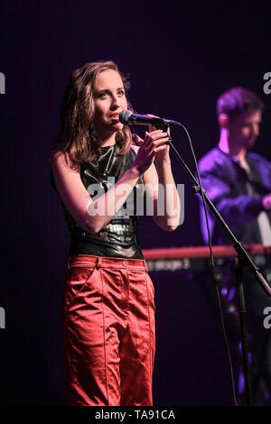 Alice Merton a présenté son premier album 'Mint' à l'Auditorium Parco della Musica à Rome. Banque D'Images