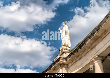 Détails de sanctuaire de Fatima, au Portugal. L'un des plus importants sanctuaires mariaux et lieu de pèlerinage dans le monde Banque D'Images