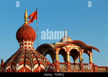 Temple du dieu Shiva, Parvati dome, Pune, Maharashtra. Banque D'Images