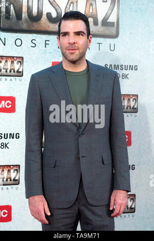 Zachary Quinto de la première de l'AMC séries télé 'N4A2 - Nosferatu' au Capitole Ciné. Madrid, 21.05.2019 | Le monde d'utilisation Banque D'Images