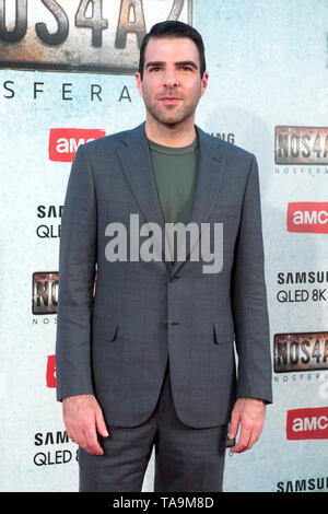 Zachary Quinto de la première de l'AMC séries télé 'N4A2 - Nosferatu' au Capitole Ciné. Madrid, 21.05.2019 | Le monde d'utilisation Banque D'Images