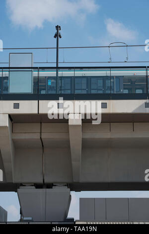 Mai 2019 Sydney, Australie : Le nouveau métro Skytrain du nord-ouest de Sydney ouvre ce dimanche 26 mai avec une voyage à travers la nouvelle ligne tous les jours Banque D'Images