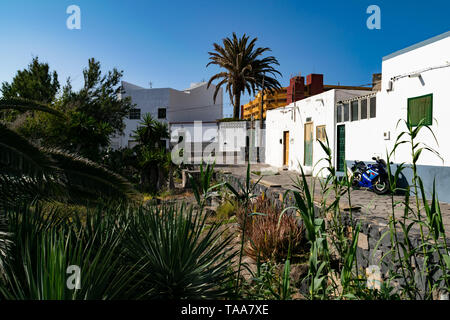 Impressions d'El Poris de Abona, un superbe village directement à l'océan Atlantique sur la côte sud de Tenerife, Îles Canaries. Banque D'Images