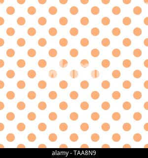 Motif à pois fluide vecteur. Le Chardonnay blanc. Polka Dots la texture. Illustration de Vecteur