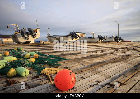 Bateaux sur cale Banque D'Images