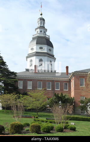 Maryland State House à Annapolis, MD, USA Banque D'Images