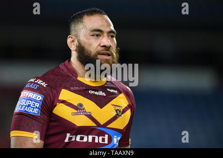 Huddersfield, UK, 2019 17 5. 17 mai 2019. John Smiths Stadium, Huddersfield, Angleterre ; Rugby League Super League Betfred, Huddersfield Giants vs Hull Kingston Rovers, Suaia Matagi de Huddersfield Giants Dean Williams/RugbyPixUK Banque D'Images