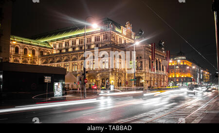 Vienne, Autriche (brouillard) Banque D'Images