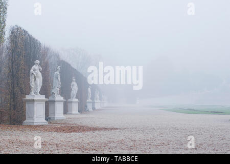 Vienne, Autriche (brouillard) Banque D'Images