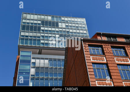 Tour de Narva, Rotherstrasse supérieur, la cité des arbres, Friedrich's Grove, Berlin, Allemagne, Narva-Turm Oberbaumcity Rotherstraße,,, Friedrichshain, Deutschland Banque D'Images