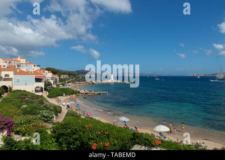 Faro, Porto nahe Palau Sardaigne, Italie. / Porto Faro près de Palau, Sardaigne, Italie. Banque D'Images