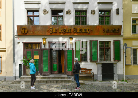 'Restaurant ''à la dernière autorité'', Waisenstrasse, milieu, Berlin, Allemagne", Restaurant "Zur Letzten Instanz', Waisenstraße, Mitte, Deutschland Banque D'Images