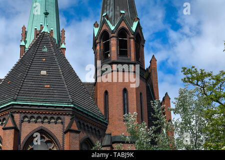 L'apôtre Ev Paulus church, Akazienstrasse, beauté's Mountain, Berlin, Allemagne, Ev. Apostel-Paulus-Kirche, Akazienstraße, Schöneberg, Deutschland Banque D'Images