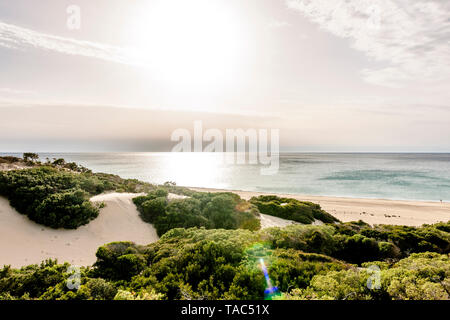 Italie, Sardaigne, Piscinas, plage Banque D'Images