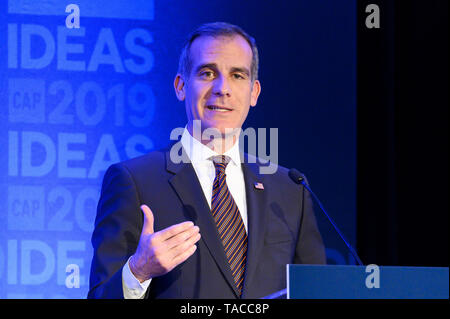 22 mai 2019 - Washington, DC, États-Unis - Los Angeles, Californie Maire ERIC GARCETTI (D) s'exprimant au Centre for American Progress CAP 2019 Ideas Conference à Washington, DC Le 22 mai 2019. (Crédit Image : © Michael Brochstein/Zuma sur le fil) Banque D'Images