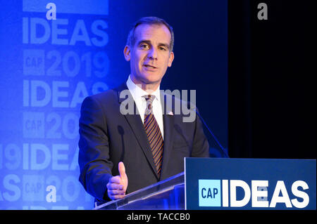 22 mai 2019 - Washington, DC, États-Unis - Los Angeles, Californie Maire ERIC GARCETTI (D) s'exprimant au Centre for American Progress CAP 2019 Ideas Conference à Washington, DC Le 22 mai 2019. (Crédit Image : © Michael Brochstein/Zuma sur le fil) Banque D'Images