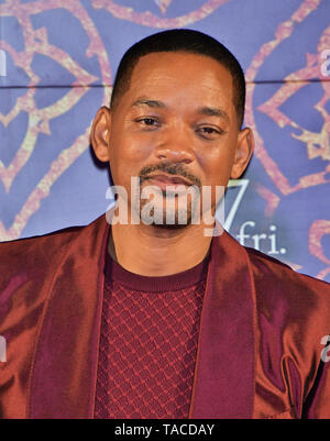 L'acteur Will Smith assiste au Japon première pour 'Aladdin' à Tokyo, Japon le 16 mai 2019. Credit : AFLO/Alamy Live News Banque D'Images
