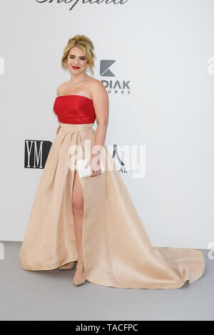 Cannes, Antibes, France. 23 mai 2019. Renee Willett s'occupe sur le tapis rouge pour le 26e Gala de l'amfAR Cannes le jeudi 23 mai 2019 au 72e Festival de Cannes, l'Hôtel du Cap-Eden-Roc, Antibes. Photo par : Julie Edwards/Alamy Live News Banque D'Images