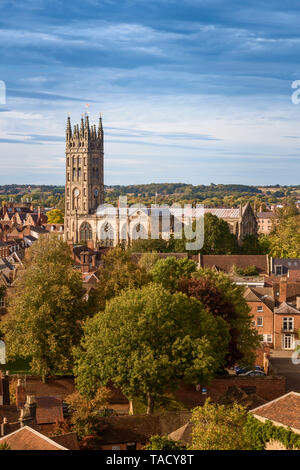 L'église St Mary, Warwick, Royaume-Uni Banque D'Images