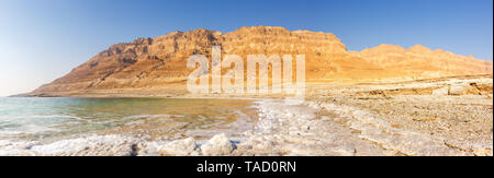 La mer Morte Israël panorama paysage nature Locations de vacances Banque D'Images