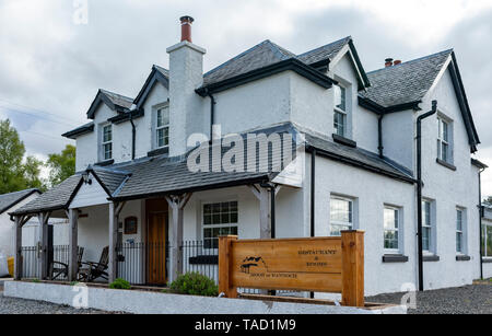 Moor of Rannoch Restaurant & Rooms, Rannoch Station, Perthshire, Écosse Banque D'Images