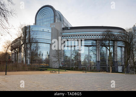 Belgique, Bruxelles, quartier européen, Parlement Européen Banque D'Images