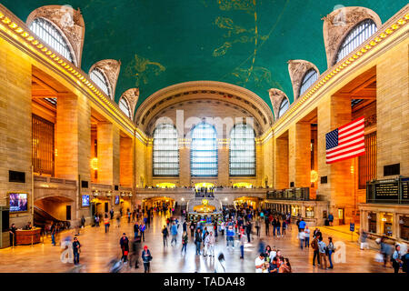 USA, New York City, Manhattan, Grand Central Station Banque D'Images