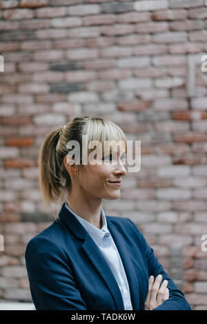 Portrait de femme d'affaires réussie, à la confiance Banque D'Images
