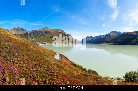 Autriche, Vorarlberg, Réservoir, Silvretta Bielerhoehe Banque D'Images