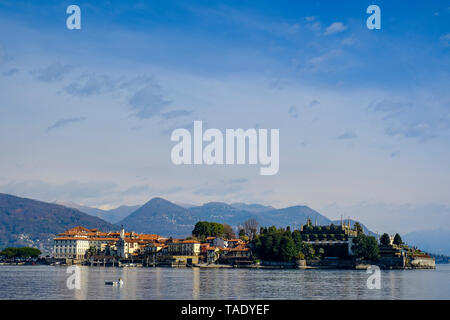 L'Italie, le Piémont, le Lac Majeur, Stresa, Isola Bella Banque D'Images