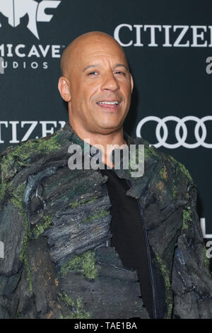 Première mondiale de Marvel Studios' 'Avengers : Endgame' qui a eu lieu au Los Angeles Convention Center à Los Angeles, Californie. Avec : Vin Diesel Où : Los Angeles, California, United States Quand : 22 Avr 2019 Crédit : Sheri/WENN.com Determan Banque D'Images