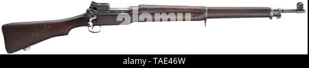 Les armes de service, Grande-bretagne, Enfield modèle P 14 (fusil 1914 numéro 3 Mk I), calibre 303 British, numéro 709088, Additional-Rights Clearance-Info-Not-Available- Banque D'Images