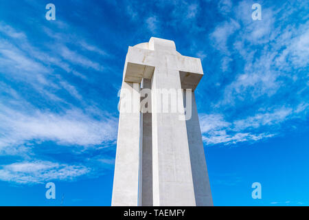 ALBA IULIA, Roumanie - 28 Février 2019 : Monument de la Grande Union à Alba Iulia, Roumanie. Banque D'Images