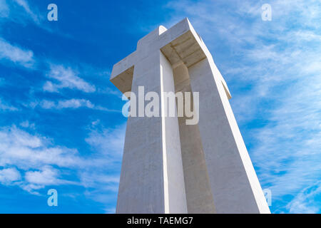 ALBA IULIA, Roumanie - 28 Février 2019 : Monument de la Grande Union à Alba Iulia, Roumanie. Banque D'Images