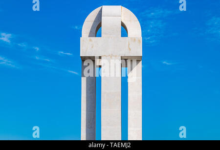 ALBA IULIA, Roumanie - 28 Février 2019 : Monument de la Grande Union à Alba Iulia, Roumanie. Banque D'Images