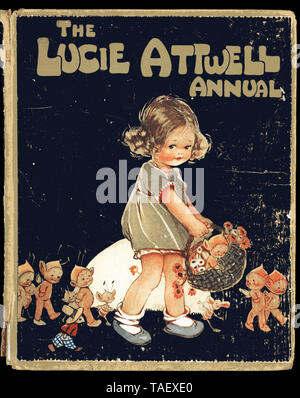 La Lucie Attwell - annuel 1922. Le capot avant de la première jamais Lucie Attwell de Annuel 1922 Banque D'Images