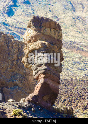Les Roques de Garcia au pied du Teide à Tenerife Banque D'Images