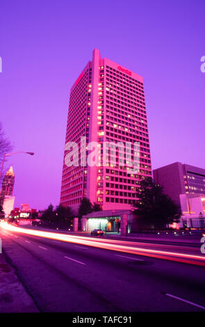 Le siège international de Coca-Cola à Atlanta, Géorgie. Banque D'Images