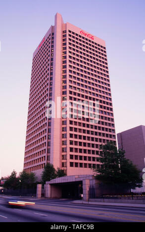 Le siège international de Coca-Cola à Atlanta, Géorgie. Banque D'Images