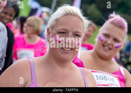 Brentwood Essex 25 mai 2019 Cancer UK Race for Life au Weald Country Park, Brentwood Essex Credit Ian Davidson/Alamy Live News Banque D'Images