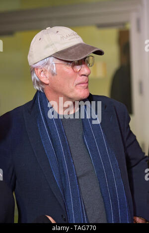 NEW YORK, NY - 03 MAI : Alejandra Silva et Richard Gere assister à la "Il faut un fou' première mondiale au cours de la 2019 Tribeca Film Festival au CCMB T Banque D'Images